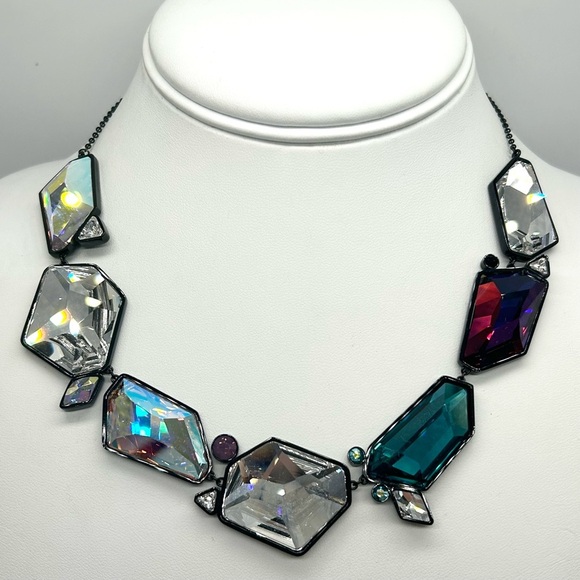 Swarovski Jewelry - Swarovski Crystal Rocket Collection Geometric Necklace NIB